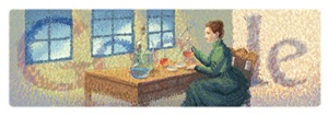 Primer centenario de la concesión del Nobel a Marie Curie.